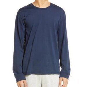 NEW Nordstrom BP Hang Out Cotton Blend Pajama Shirt Blue Size XL Pyjama Top NWOT